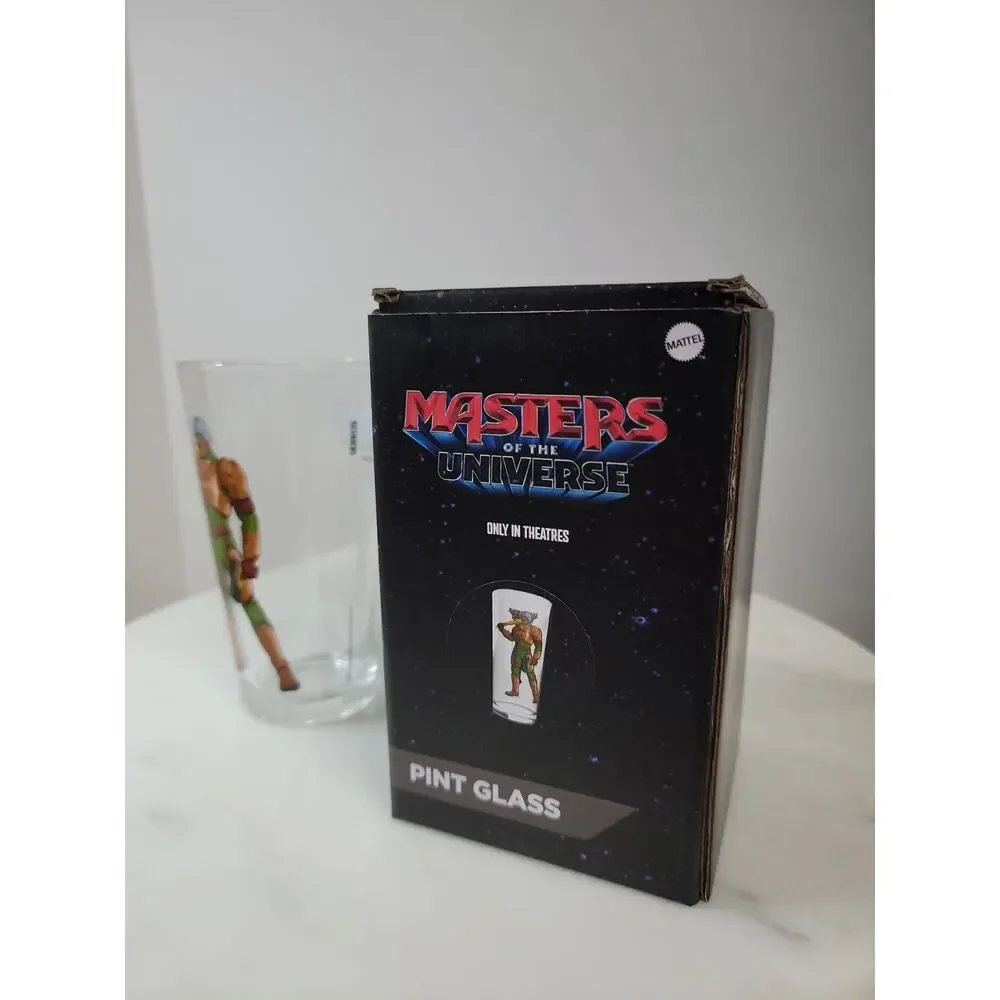 2026 Cinemark Masters Of The Universe MOVIE Pint Glass MAN-AT-ARMS MOTU